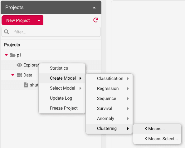 Build Model - K-Means