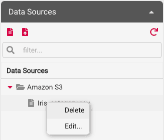 Data Source Delete