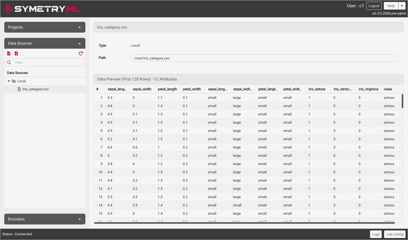 Data Source Preview