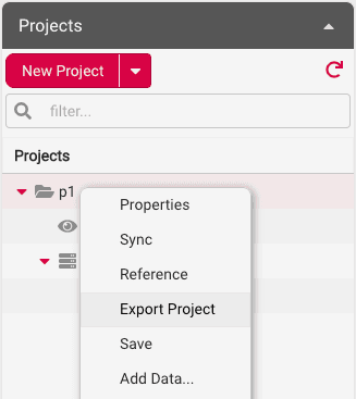 Export Project