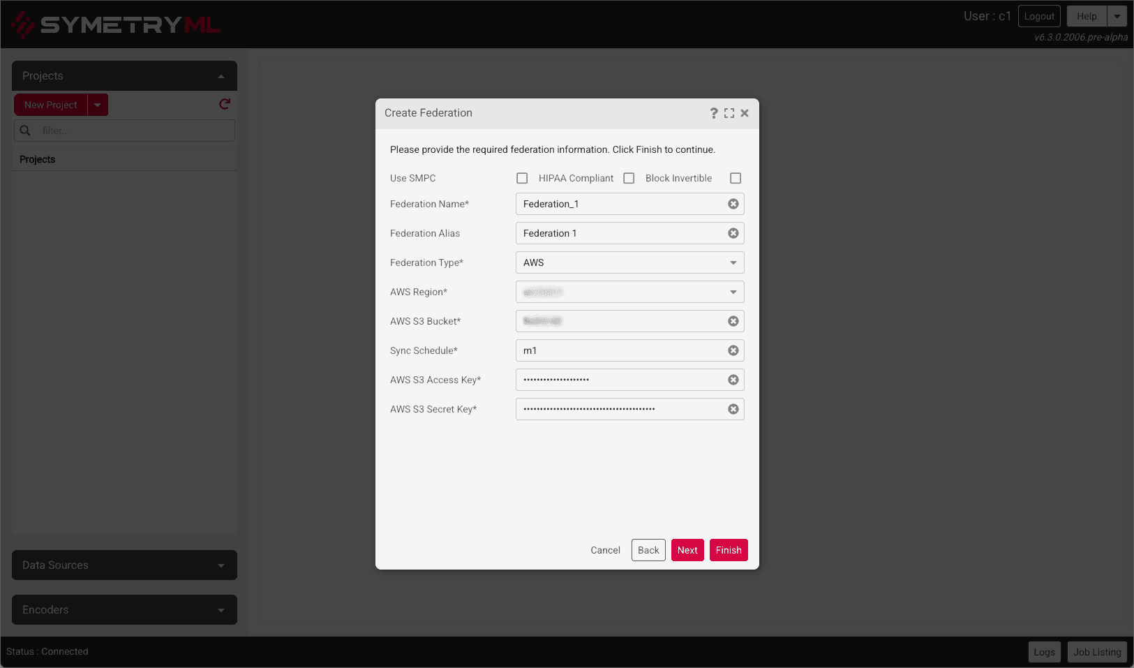Federated Learning: Creating a Federation (window2)