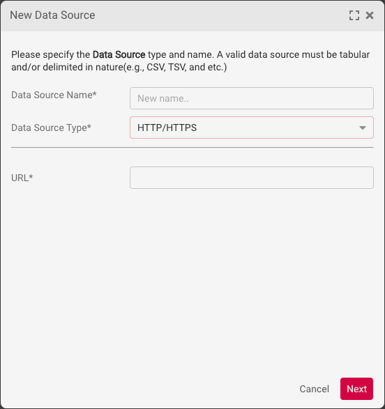 HTTP Data Source