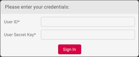Login Prompt