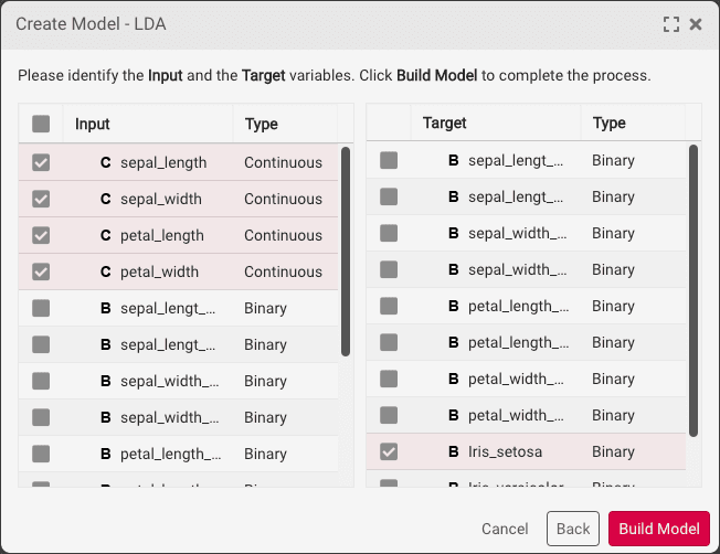 Model-Type Selection (Classification and Regression)