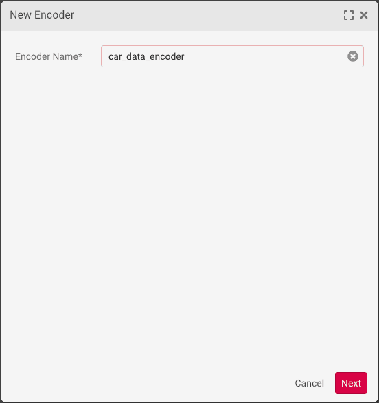New Encoder Wizard