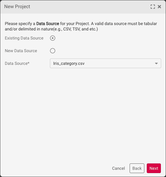 Data Source Selection