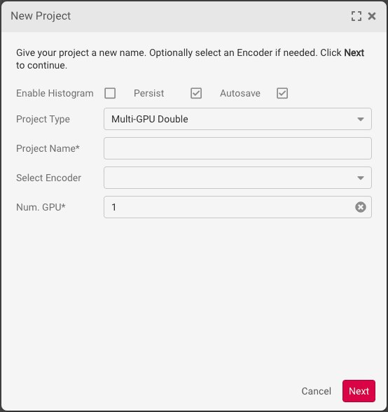 Select Number of GPU